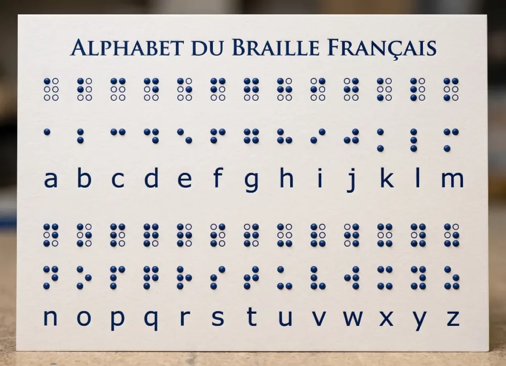alphabet du braille français