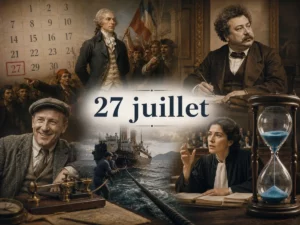 Éphéméride du 27 juillet