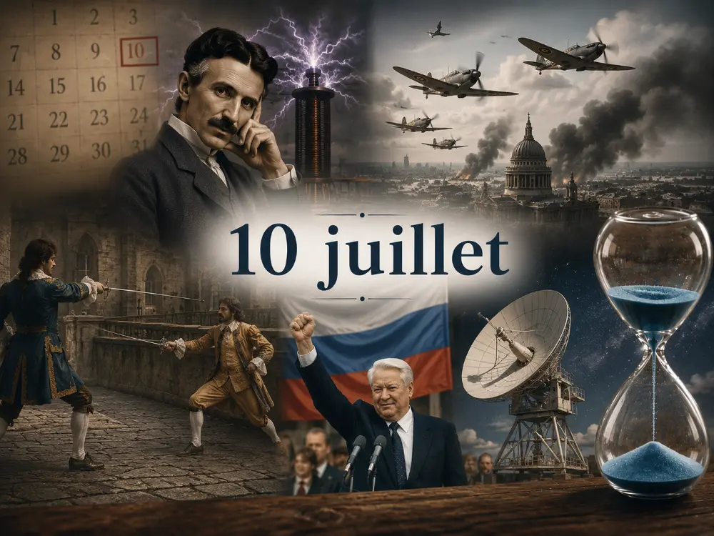 Éphéméride du 10 juillet