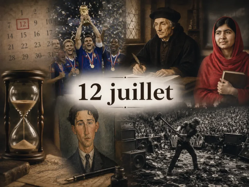 Éphéméride du 12 juillet