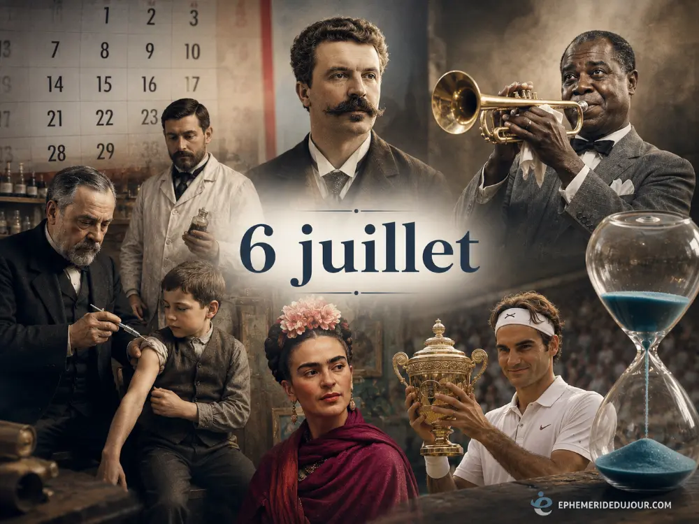 Éphéméride du 6 juillet