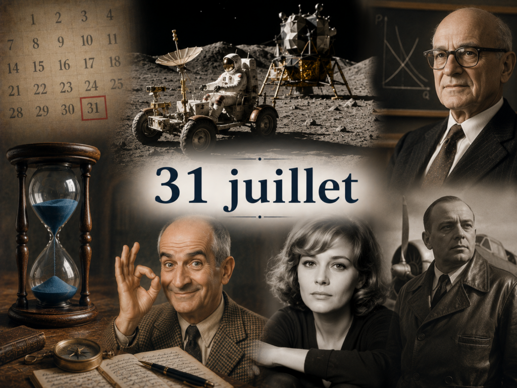 Éphéméride du 31 juillet