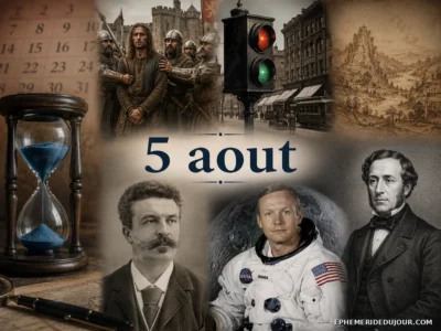 Ephéméride du 5 août