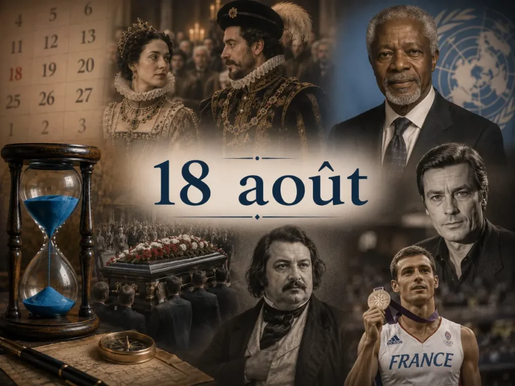 Éphéméride du 18 août
