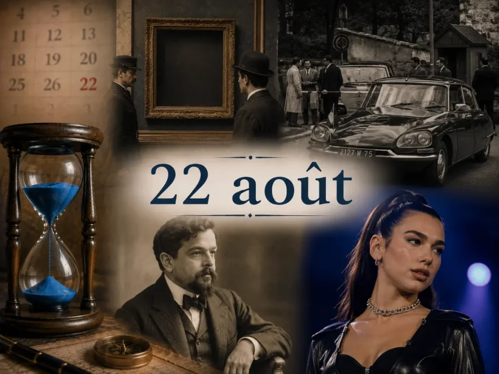 Éphéméride du 22 août