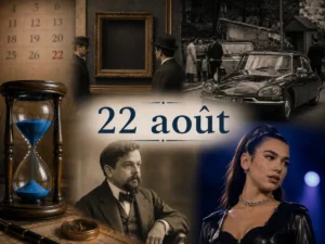 Ephéméride du 22 août