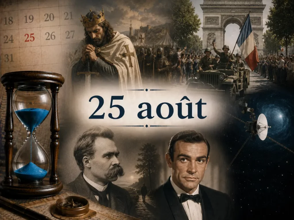 Éphéméride du 25 août