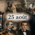 Ephéméride du 25 août