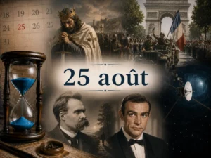 Ephéméride du 25 août