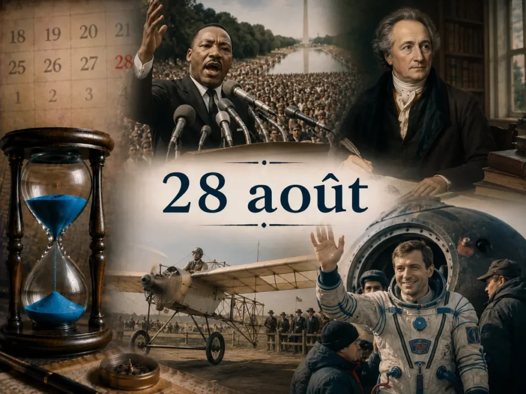 Ephéméride du 28 août