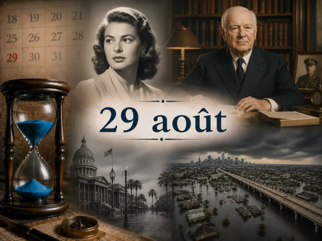 Éphéméride du 29 août