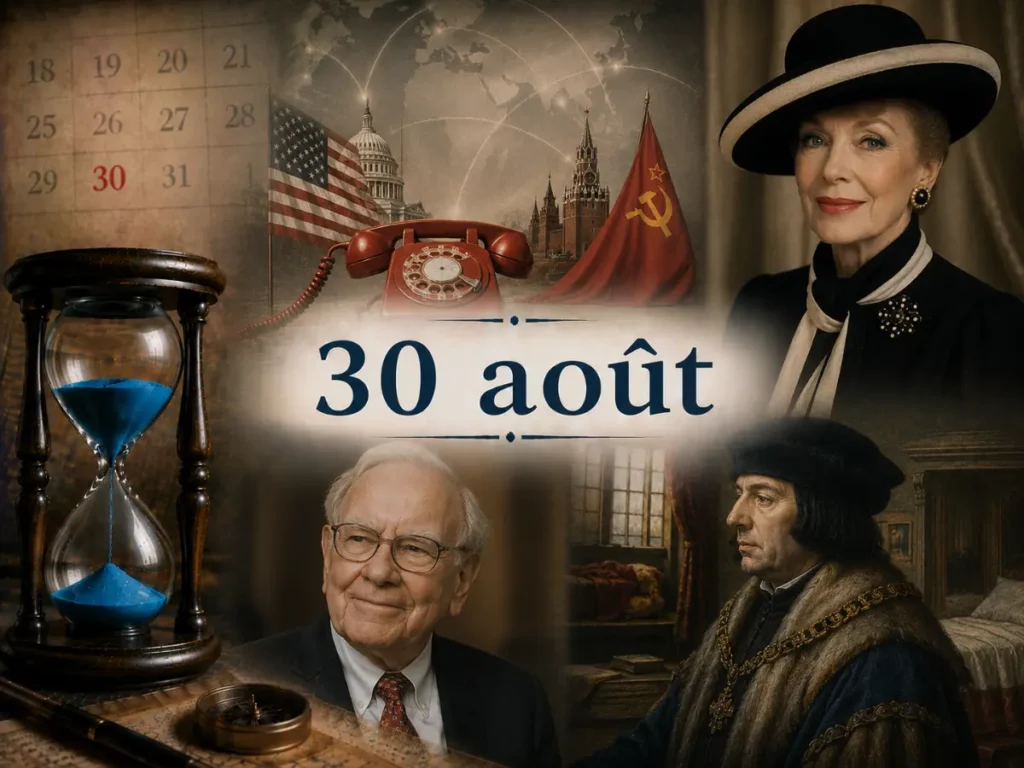 Éphéméride du 30 août