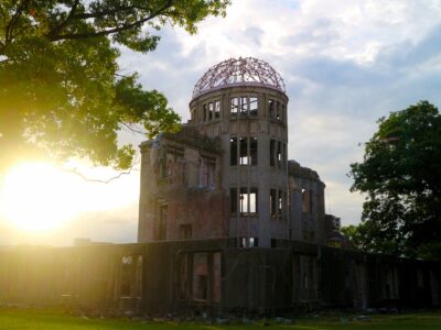 Hiroshima peace memorial Genbaku Dome
