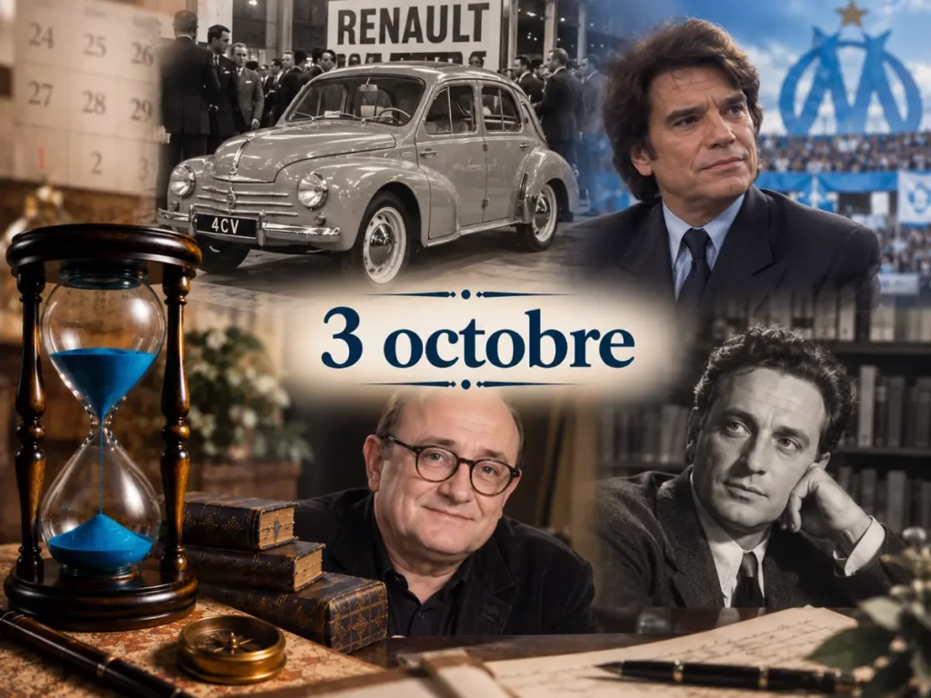 Ephéméride du 3 octobre