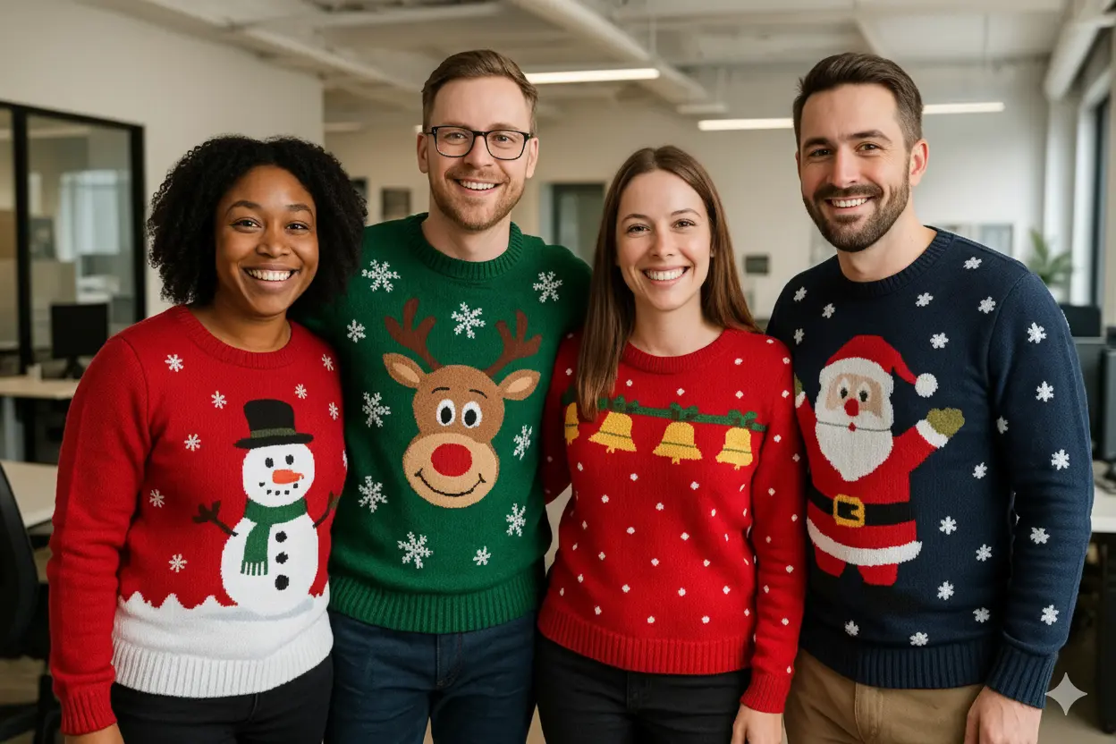 Journée internationale du pull moche de Noël