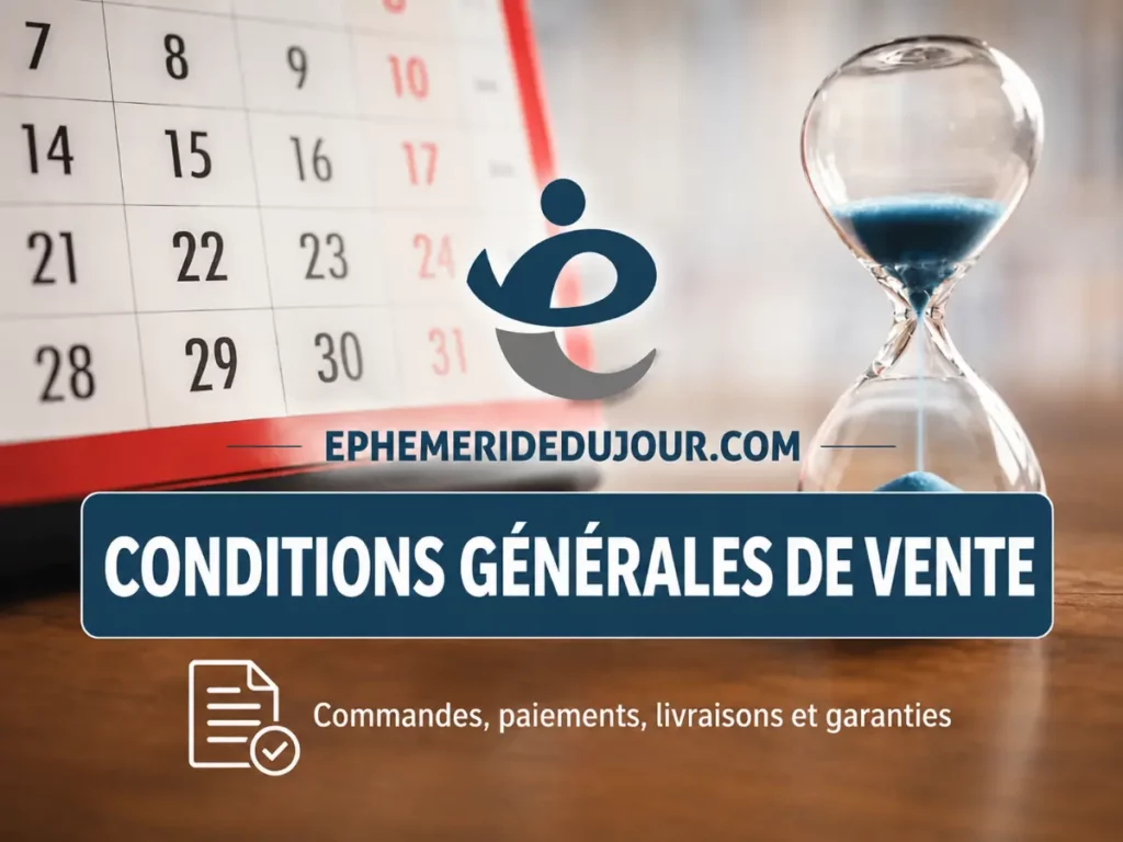 Conditions générales de vente