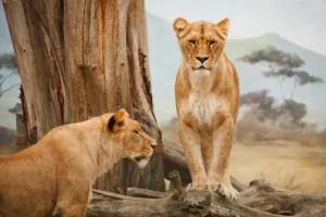 journée mondiale du lion - lionne