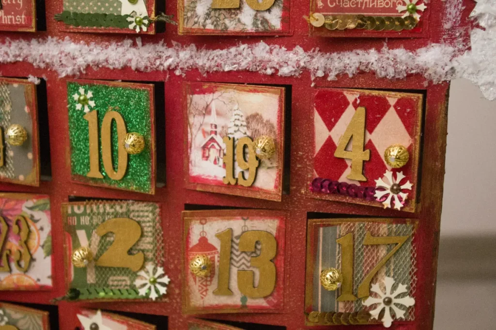 Calendrier de l'Avent au saucisson