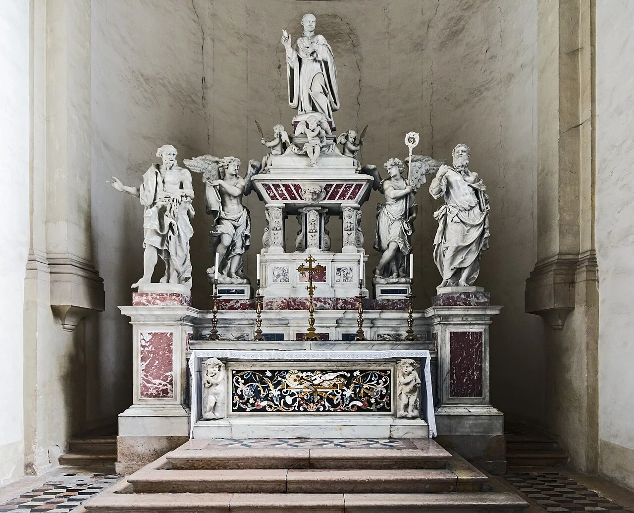 Bienheureux Arnaud de Padoue : Chapelle d’Arnaud Cataneo dans la basilique Sainte-Justine de Padoue.