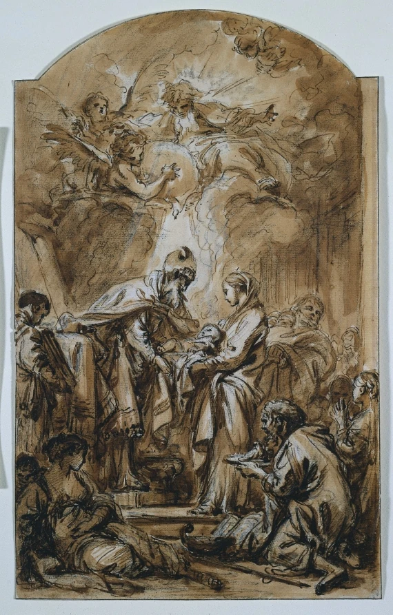 La Chandeleur : La Présentation de Jésus au Temple — document conservé au Cleveland Museum of Art.