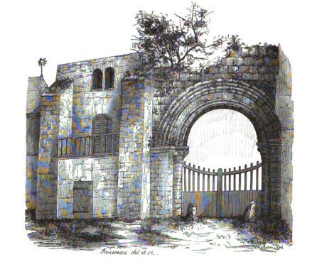 Bienheureuse Héloïse de Coulombs : Vestiges de l’abbaye de Coulombs, lieu associé à Héloïse.