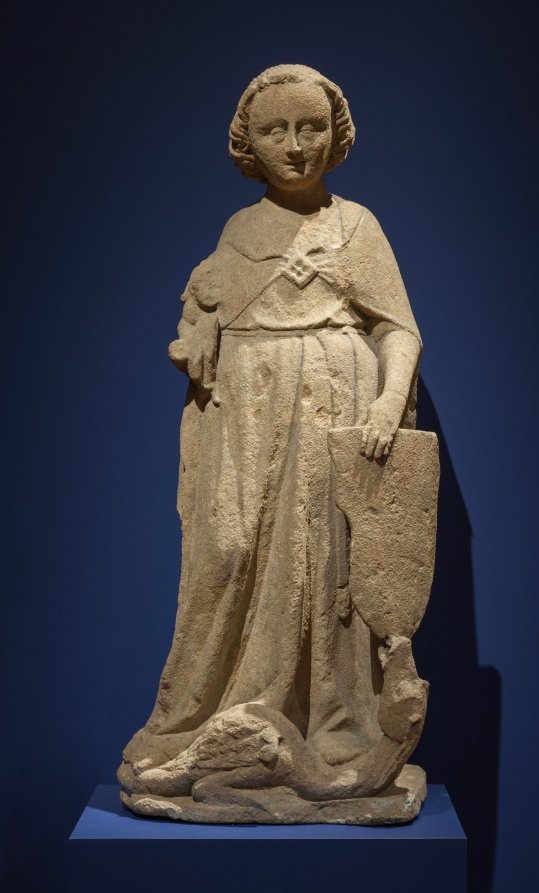Saint Michel archange — document conservé au Cleveland Museum of Art.