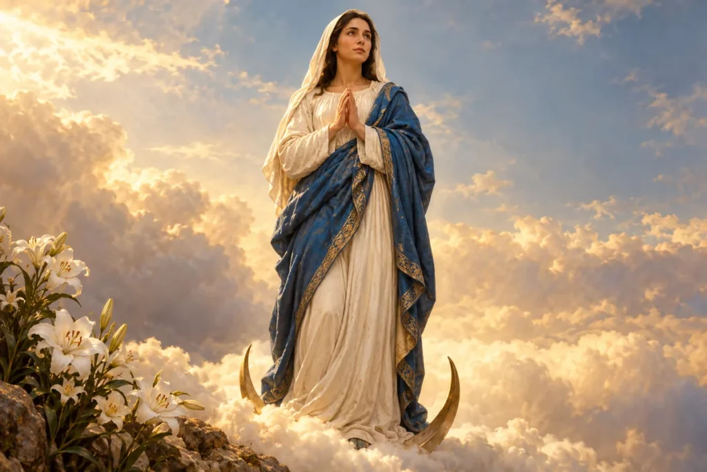 L’Immaculée Conception — interprétation de l’iconographie de Marie