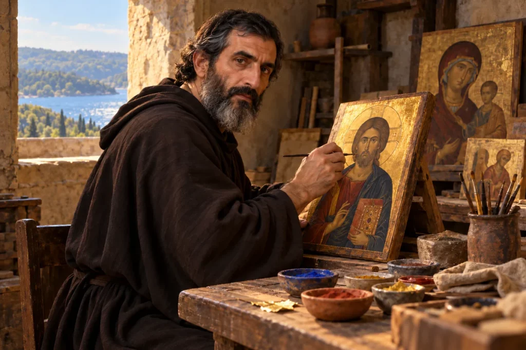 Saint Lazare l’Iconographe : fête du 23 février et défense des images à Byzance
