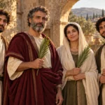 Saint Marius et ses compagnons : Marius, Marthe, Audifax et Abachum, les quatre martyrs romains